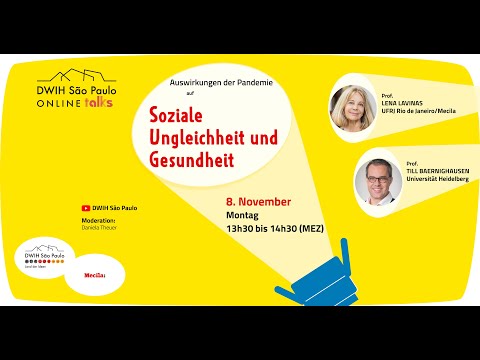 [DSPOTs] Auswirkungen der Pandemie auf Soziale Ungleichheit und Gesundheit